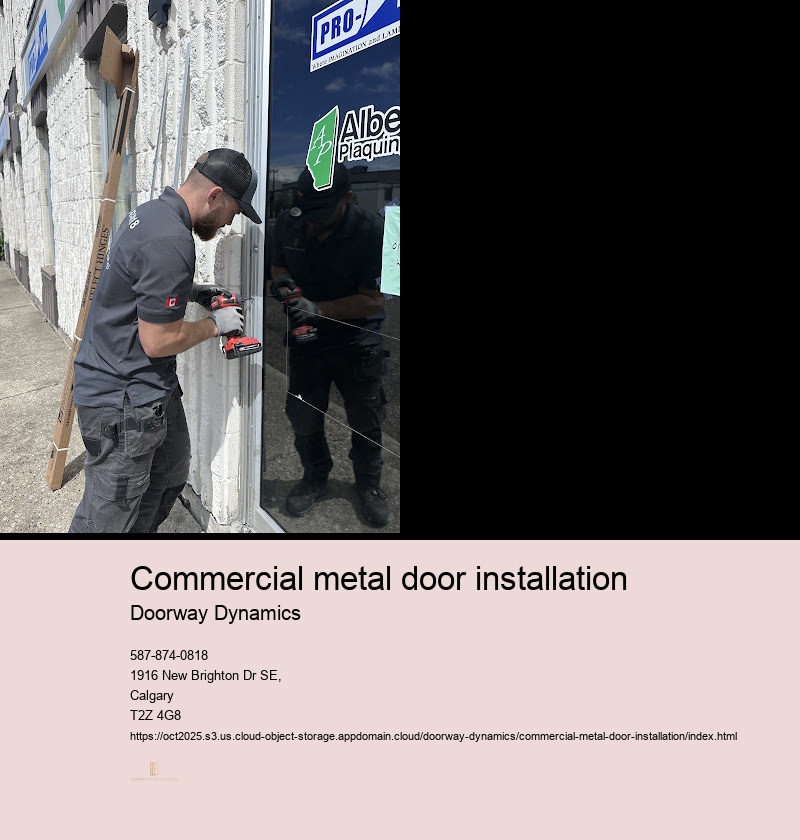 Selecting the Right Type of Commercial Metal Door