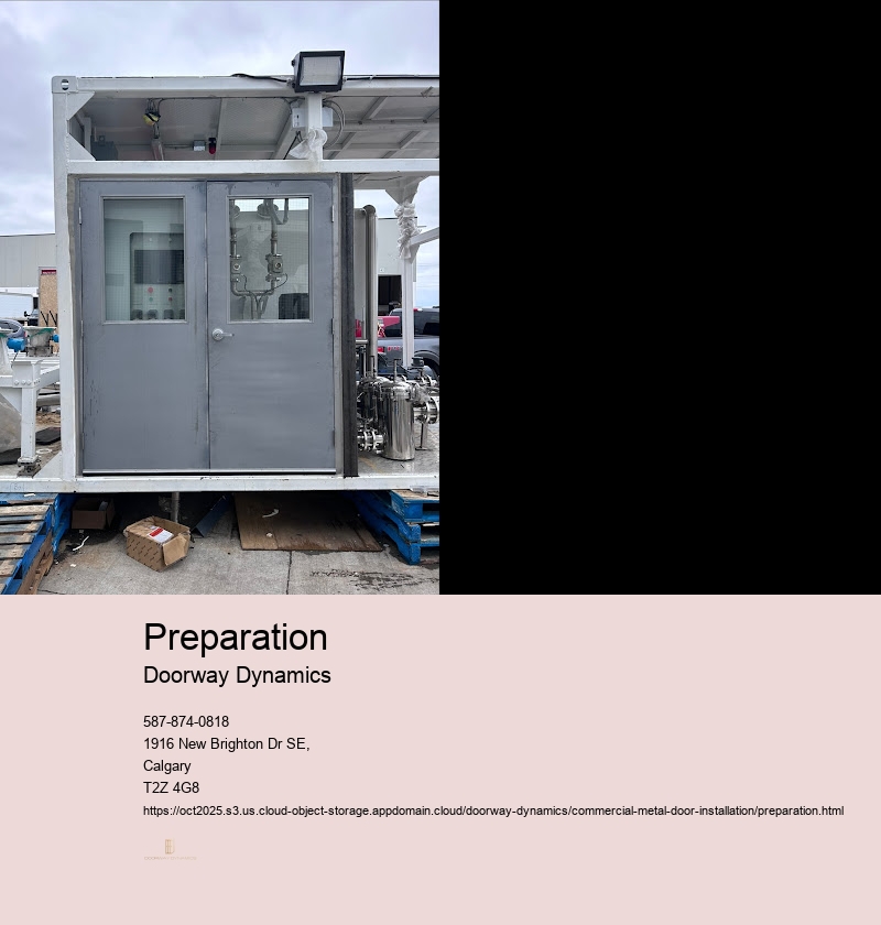 Preparing the workspace