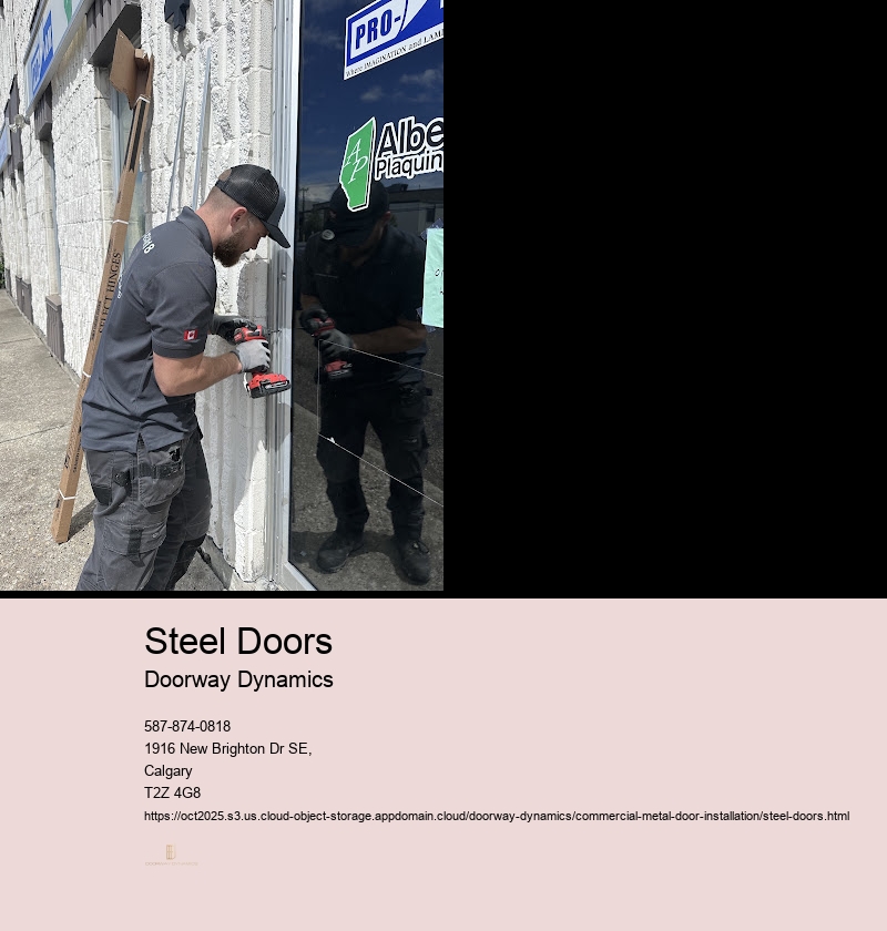 Types of Steel Doors for Commercial Use